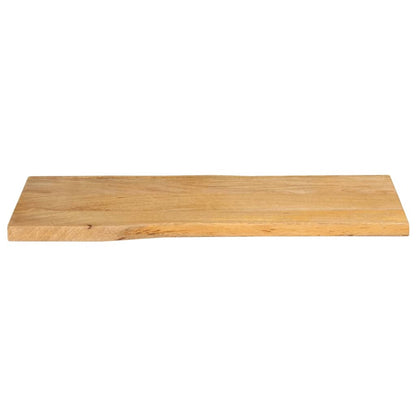 vidaXL Tischplatte mit Baumkante 80x40x3,8 cm Massivholz Mango