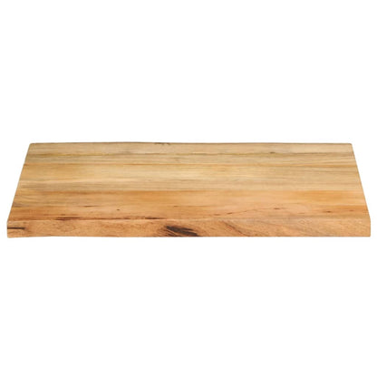 vidaXL Tischplatte mit Baumkante 70x60x3,8 cm Massivholz Mango