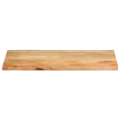 vidaXL Tischplatte mit Baumkante 120x60x3,8 cm Massivholz Mango