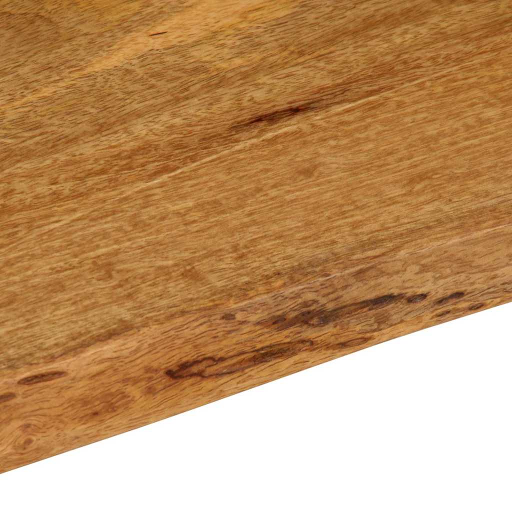 vidaXL Tischplatte mit Baumkante 70x40x2,5 cm Massivholz Mango