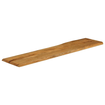 vidaXL Tischplatte mit Baumkante 160x40x2,5 cm Massivholz Mango