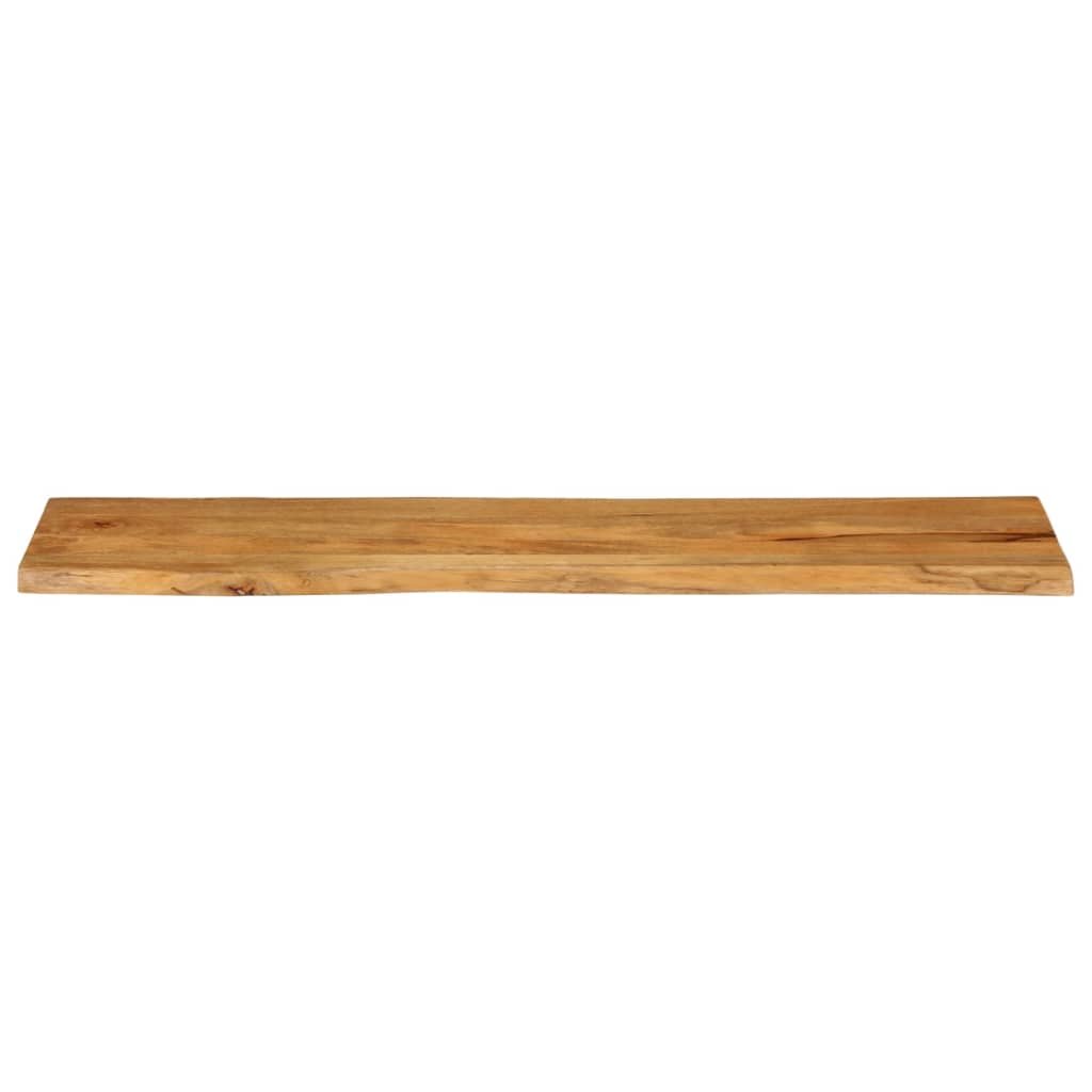 vidaXL Tischplatte mit Baumkante 160x40x2,5 cm Massivholz Mango