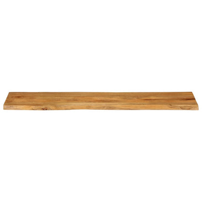vidaXL Tischplatte mit Baumkante 160x40x2,5 cm Massivholz Mango