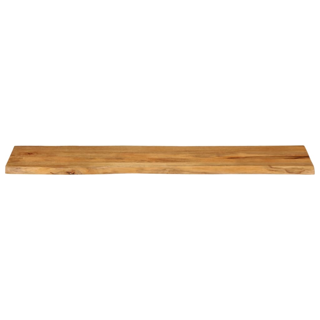 vidaXL Tischplatte mit Baumkante 180x40x2,5 cm Massivholz Mango