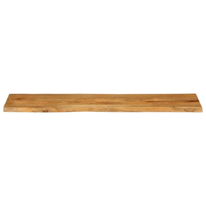 vidaXL Tischplatte mit Baumkante 180x40x2,5 cm Massivholz Mango