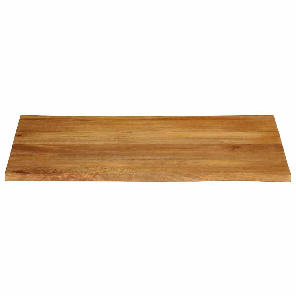 vidaXL Tischplatte mit Baumkante 110x80x2,5 cm Massivholz Mango