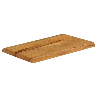 vidaXL Tischplatte mit Baumkante 50x40x3,8 cm Massivholz Mango