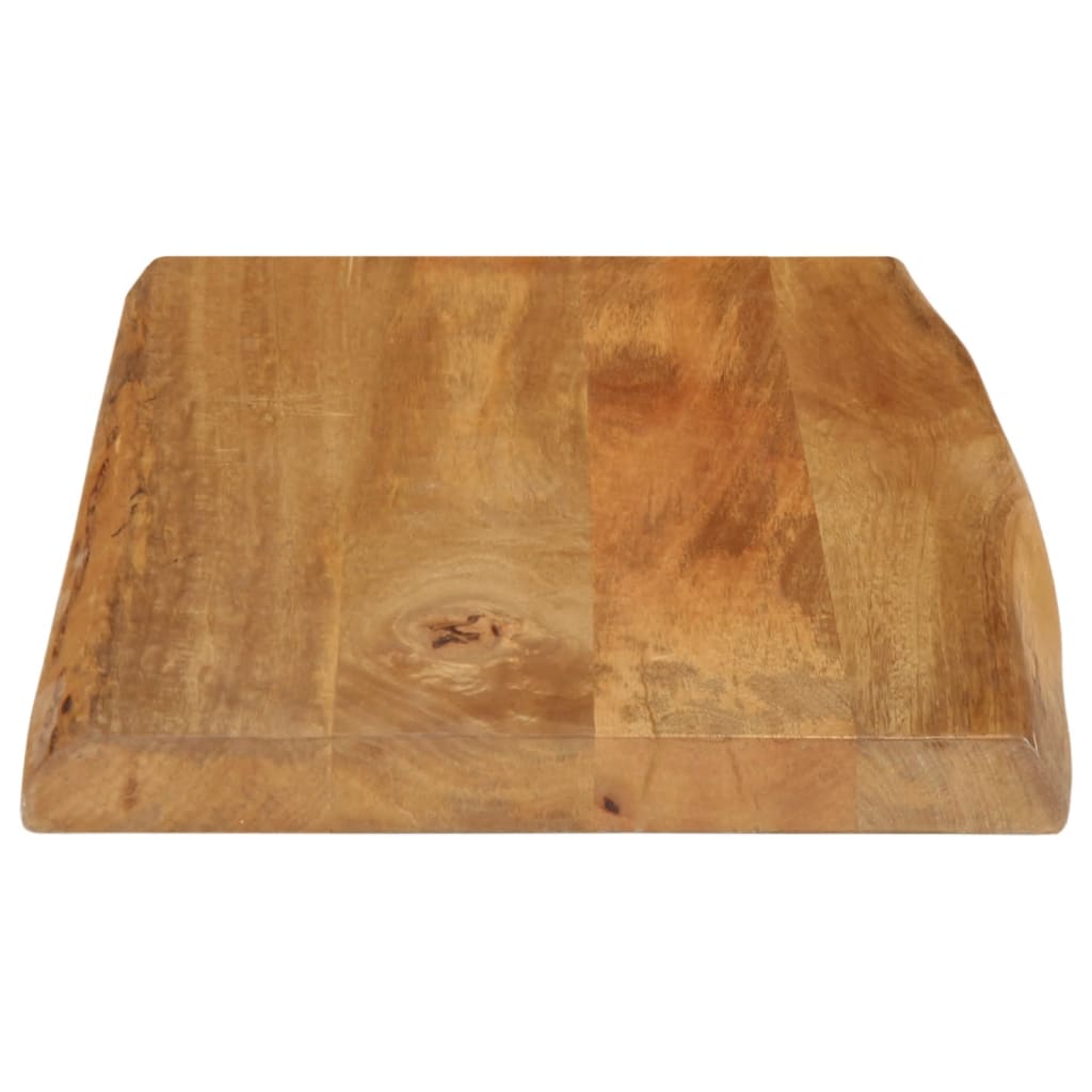 vidaXL Tischplatte mit Baumkante 50x40x3,8 cm Massivholz Mango