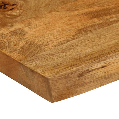 vidaXL Tischplatte mit Baumkante 50x40x3,8 cm Massivholz Mango