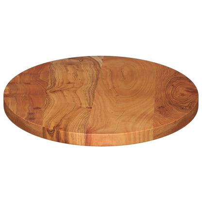 vidaXL Tischplatte 80x40x2,5 cm Oval Massivholz Akazie