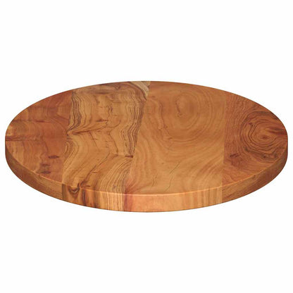 vidaXL Tischplatte 120x60x2,5 cm Oval Massivholz Akazie