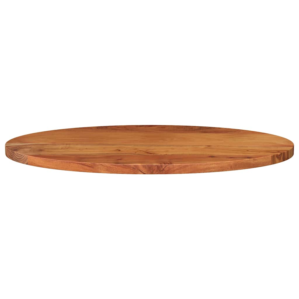 vidaXL Plateau de table 90x40x3,8 cm ovale en bois d'acacia massif