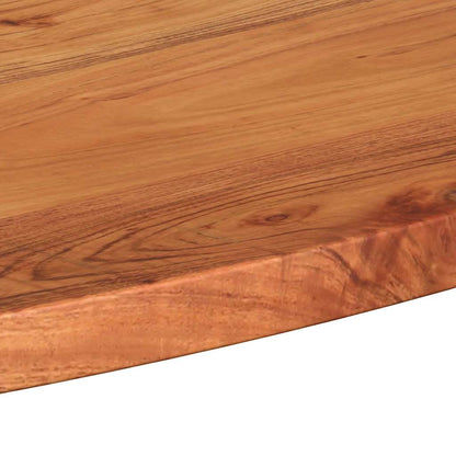 vidaXL Plateau de table 90x40x3,8 cm ovale en bois d'acacia massif