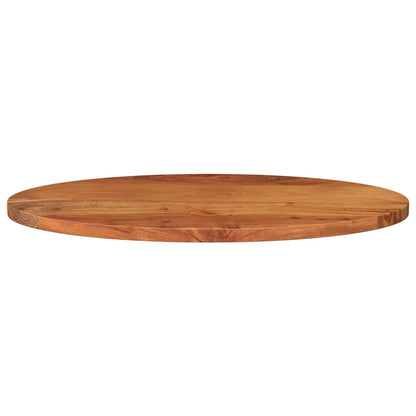 vidaXL Tischplatte 100x50x3,8 cm Oval Massivholz Akazie