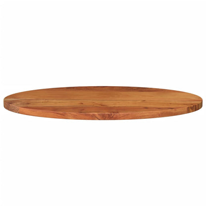 vidaXL Tischplatte 140x60x3,8 cm Oval Massivholz Akazie