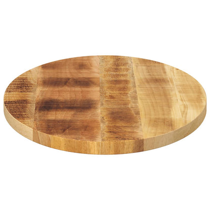 vidaXL Tischplatte 110x40x2,5 cm Oval Massivholz Mango