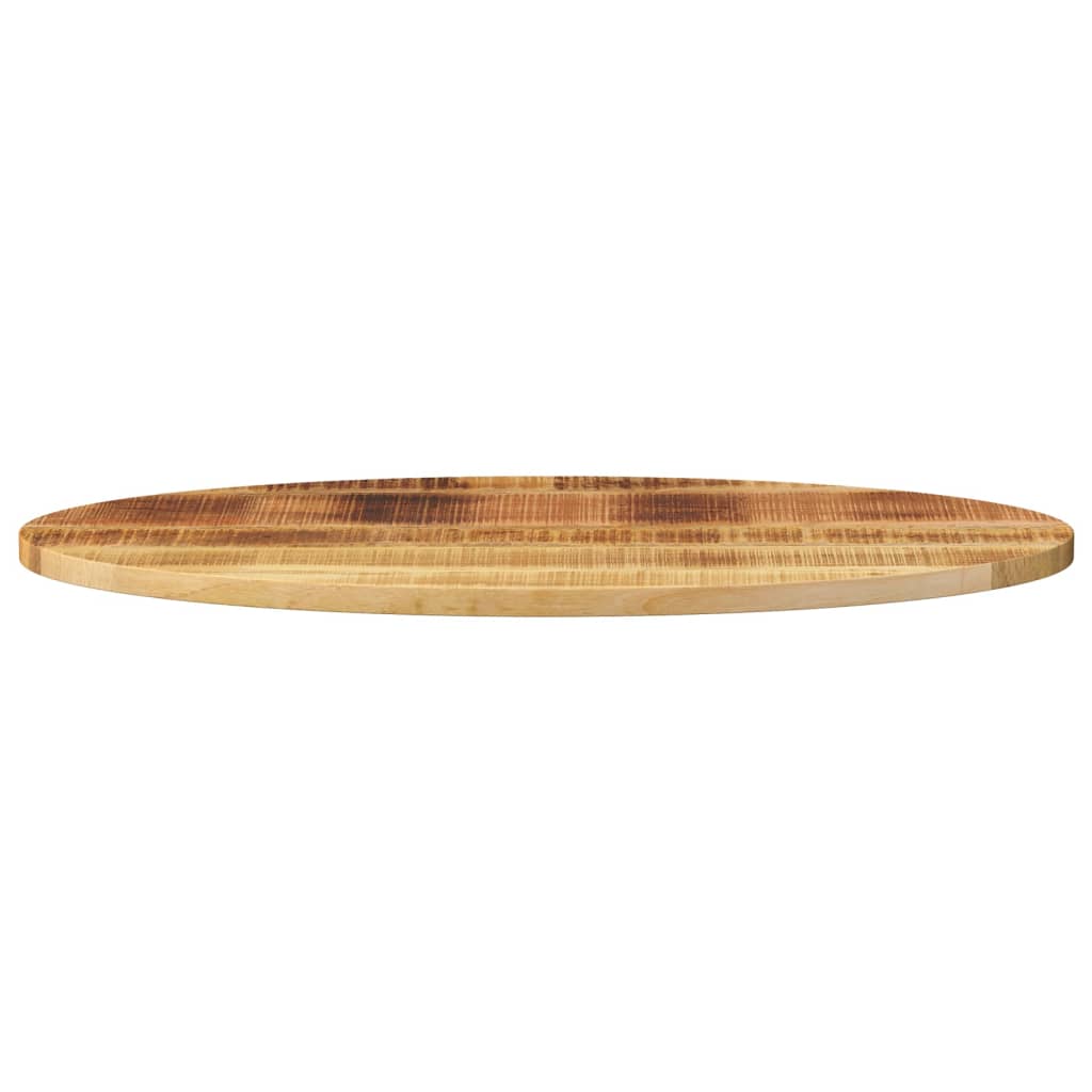 vidaXL Tischplatte 90x40x3,8 cm Oval Massivholz Mango