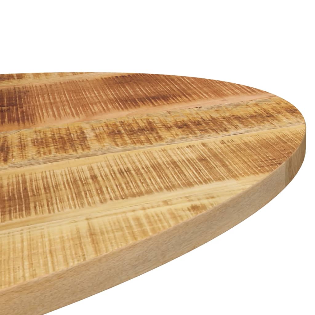 vidaXL Tischplatte 90x40x3,8 cm Oval Massivholz Mango