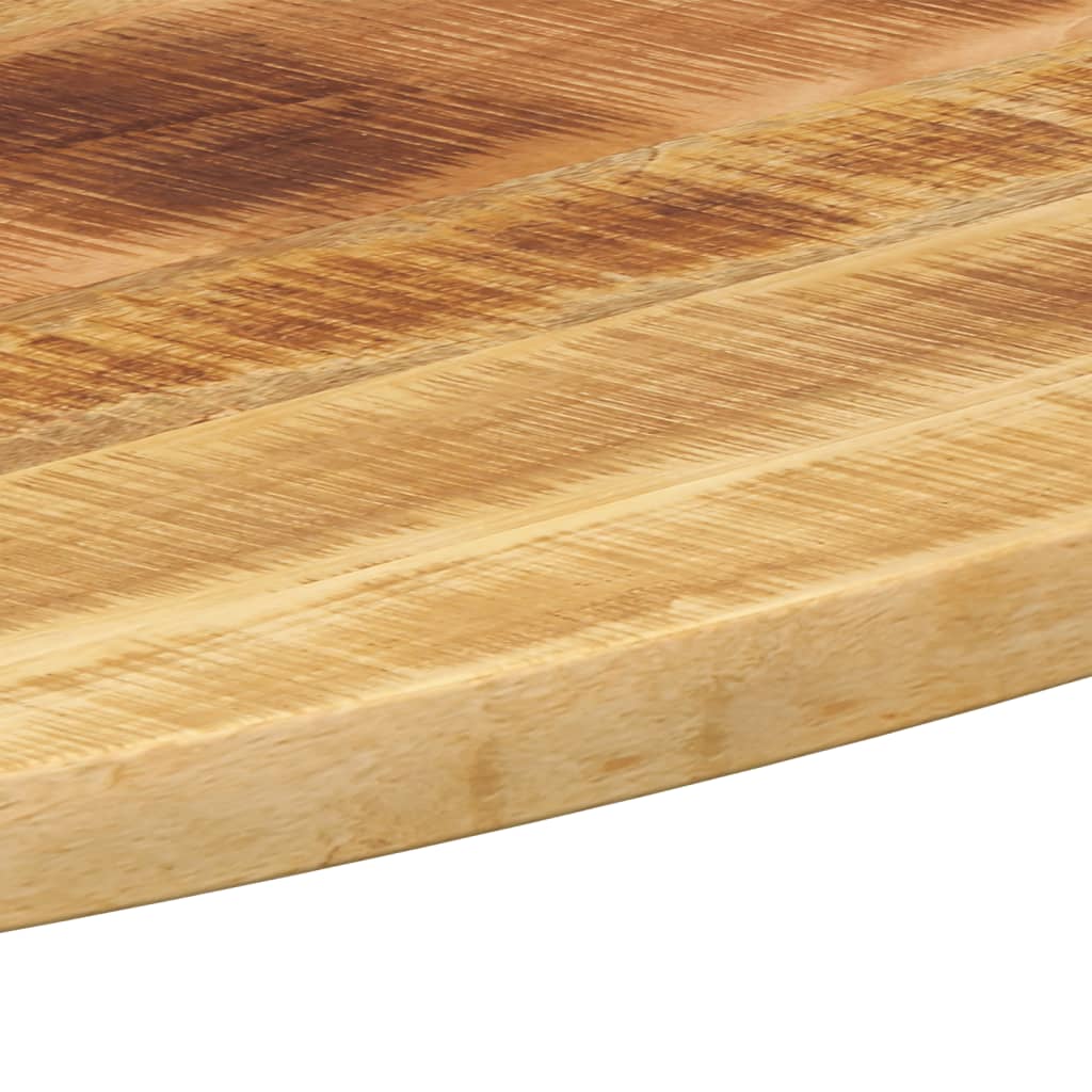 vidaXL Tischplatte 90x40x3,8 cm Oval Massivholz Mango