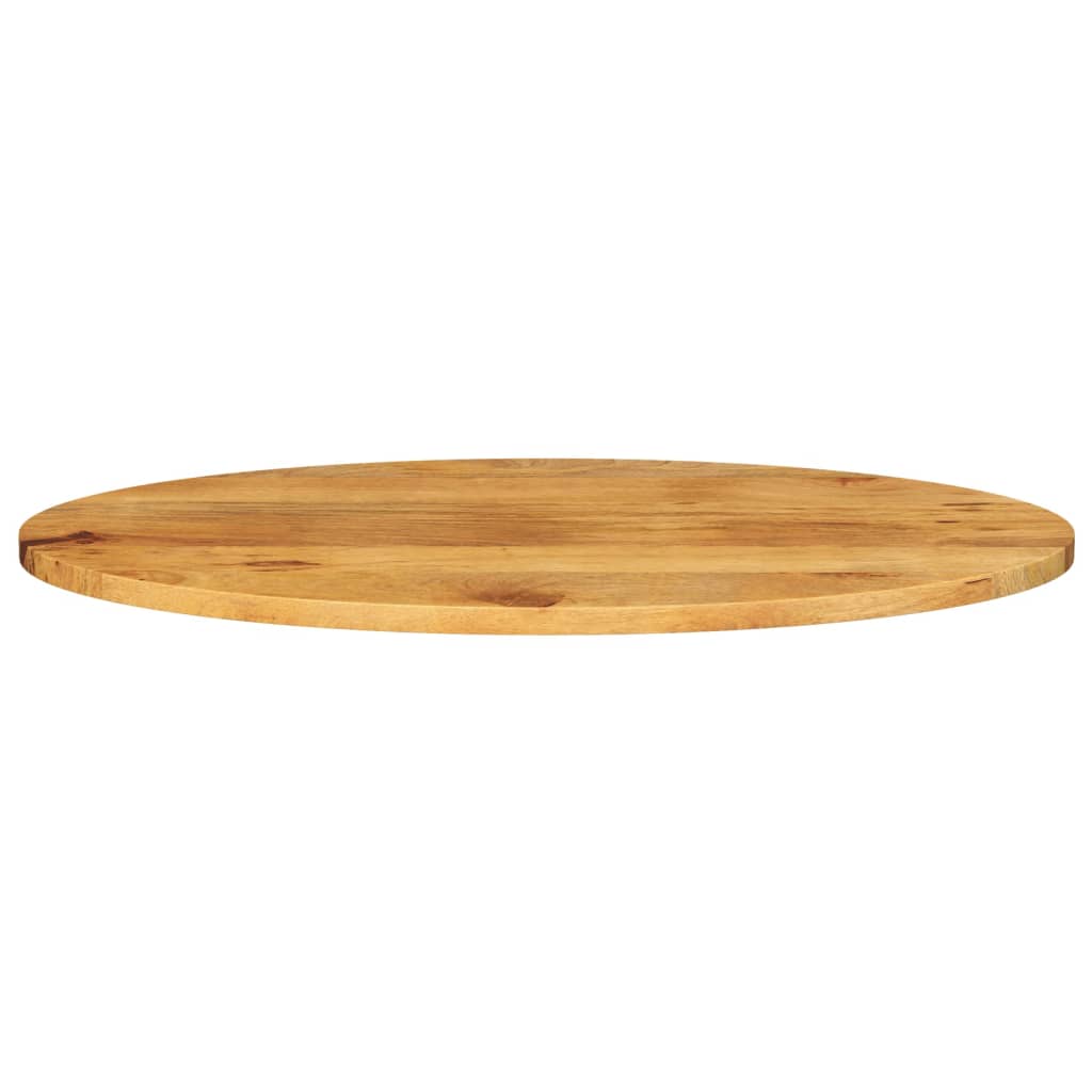 vidaXL Tischplatte 140x50x2,5 cm Oval Massivholz Mango