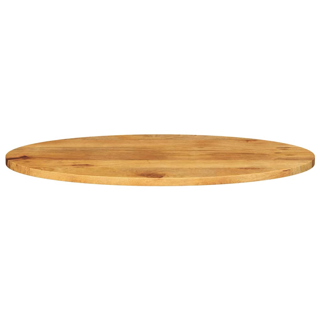 vidaXL Tischplatte 140x50x3,8 cm Oval Massivholz Mango