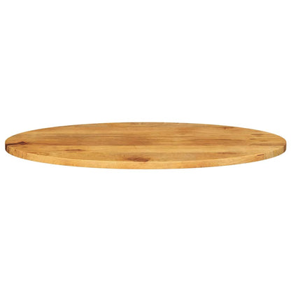 vidaXL Tischplatte 140x50x3,8 cm Oval Massivholz Mango