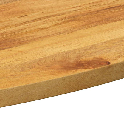 vidaXL Tischplatte 140x50x3,8 cm Oval Massivholz Mango