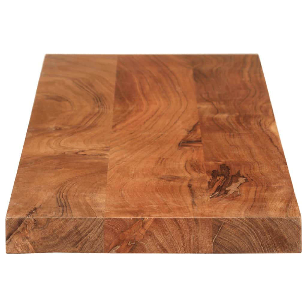 vidaXL Tischplatte 100x20x2,5 cm Rechteckig Massivholz Akazie