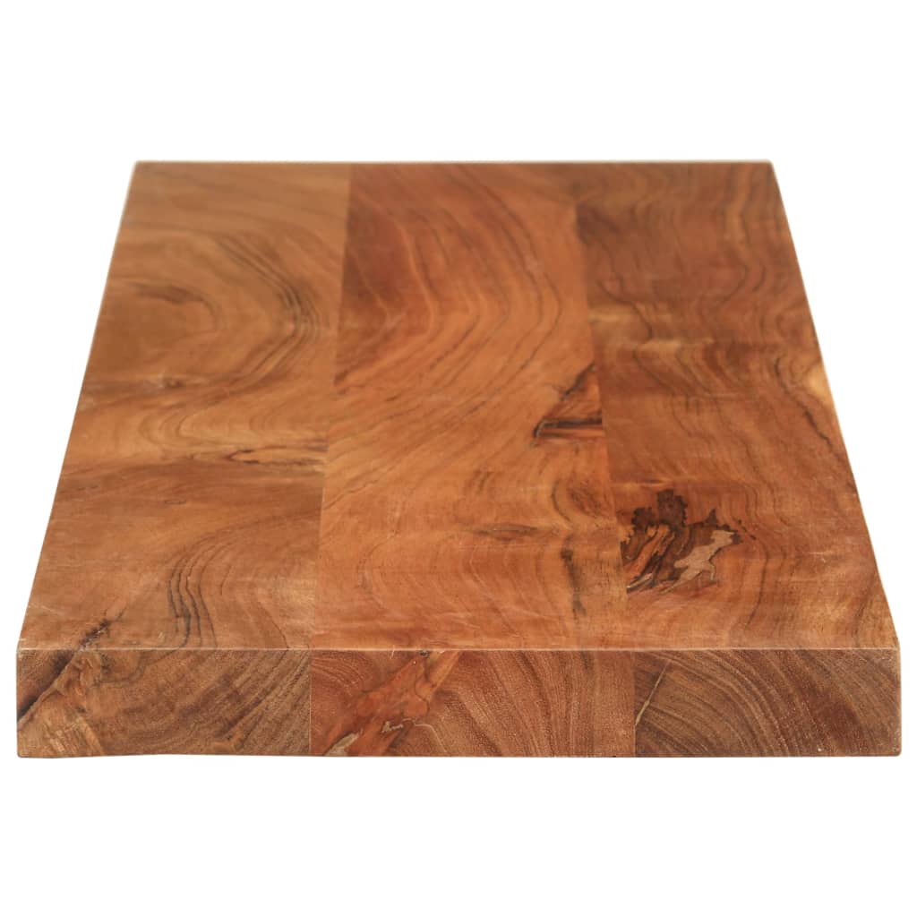 vidaXL Tischplatte 120x20x2,5 cm Rechteckig Massivholz Akazie