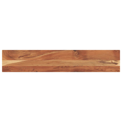 vidaXL Tischplatte 140x20x2,5 cm Rechteckig Massivholz Akazie