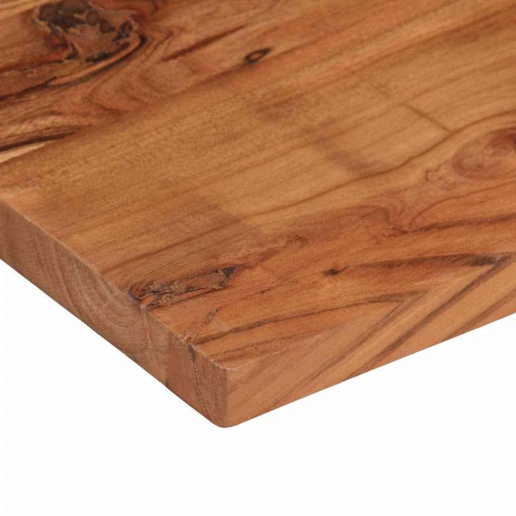 vidaXL Tischplatte 90x30x2,5 cm Rechteckig Massivholz Akazie