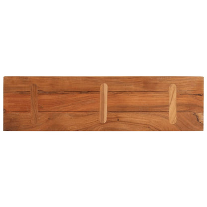 vidaXL Tischplatte 100x30x2,5 cm Rechteckig Massivholz Akazie