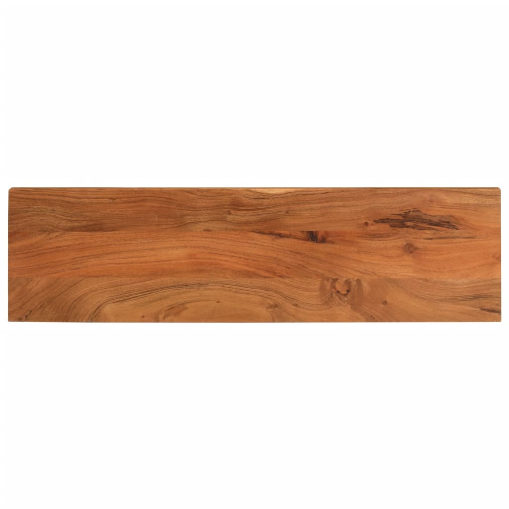 vidaXL Tischplatte 100x40x2,5 cm Rechteckig Massivholz Akazie