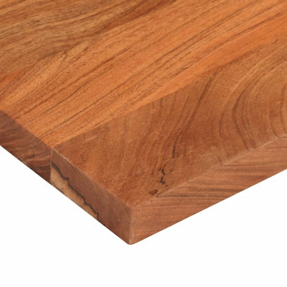 vidaXL Tischplatte 110x40x2,5 cm Rechteckig Massivholz Akazie