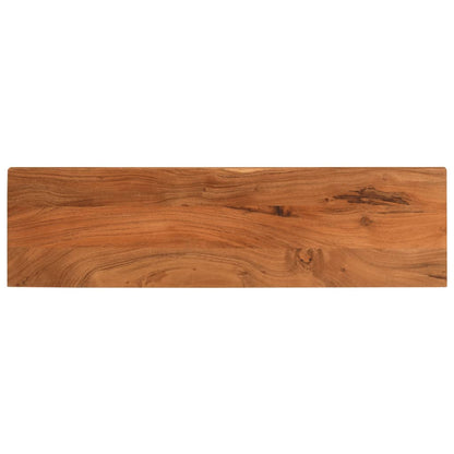 vidaXL Tischplatte 120x40x2,5 cm Rechteckig Massivholz Akazie