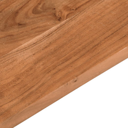 vidaXL Tischplatte 140x40x2,5 cm Rechteckig Massivholz Akazie