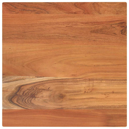 vidaXL Tischplatte 50x50x2,5 cm Quadratisch Massivholz Akazie