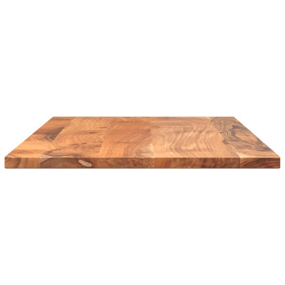 vidaXL Plateau de table 80x50x2,5 cm Rectangulaire Bois d'acacia massif