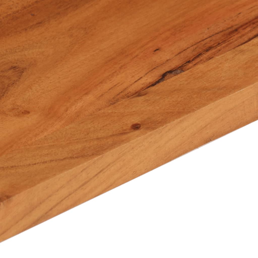 vidaXL Tischplatte 70x60x2,5 cm Rechteckig Massivholz Akazie