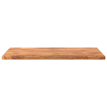 vidaXL Tischplatte 80x60x2,5 cm Rechteckig Massivholz Akazie