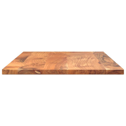 vidaXL Tischplatte 80x60x2,5 cm Rechteckig Massivholz Akazie