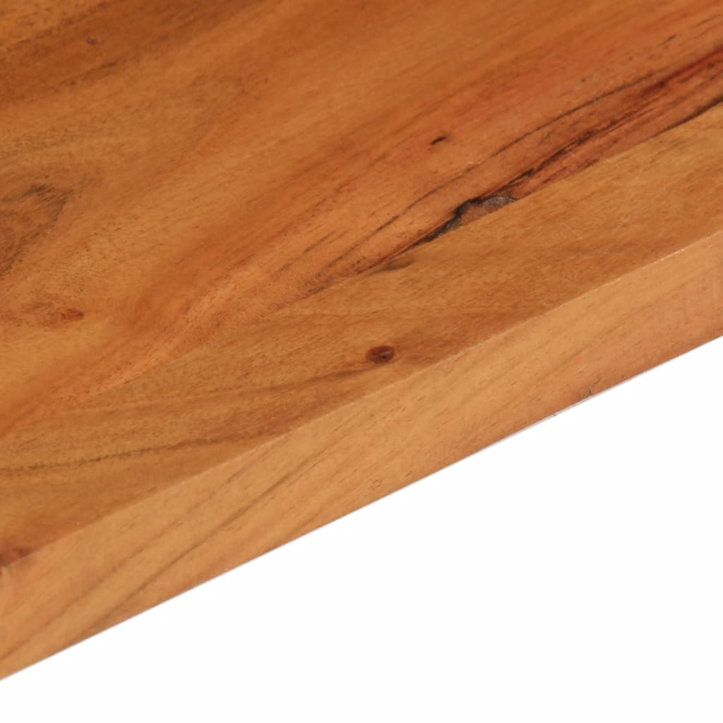 vidaXL Tischplatte 100x60x2,5 cm Rechteckig Massivholz Akazie