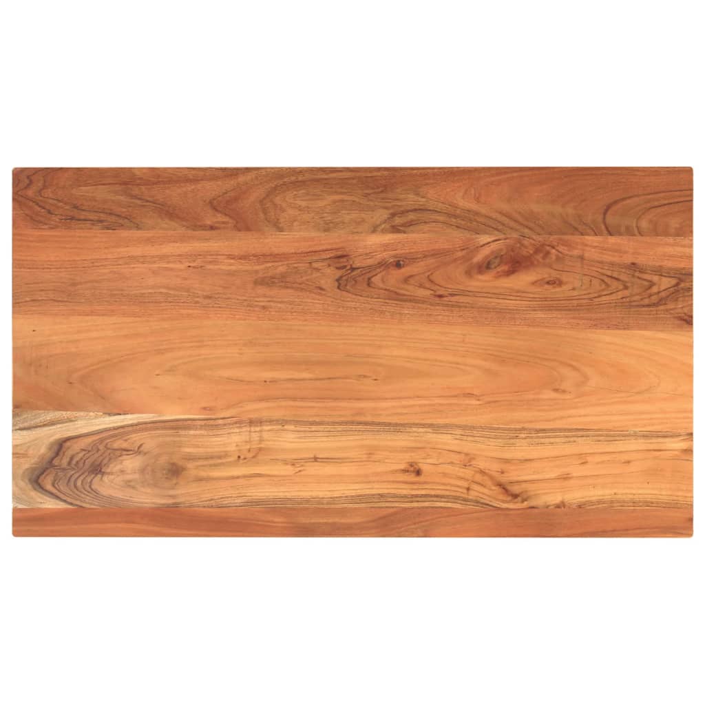 vidaXL Tischplatte 120x60x2,5 cm Rechteckig Massivholz Akazie