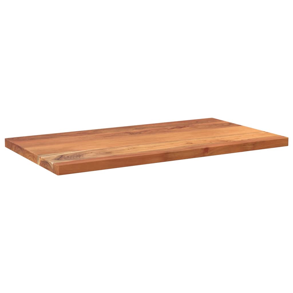 vidaXL Tischplatte 120x60x2,5 cm Rechteckig Massivholz Akazie