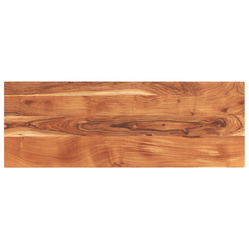 vidaXL Tischplatte 140x60x2,5 cm Rechteckig Massivholz Akazie