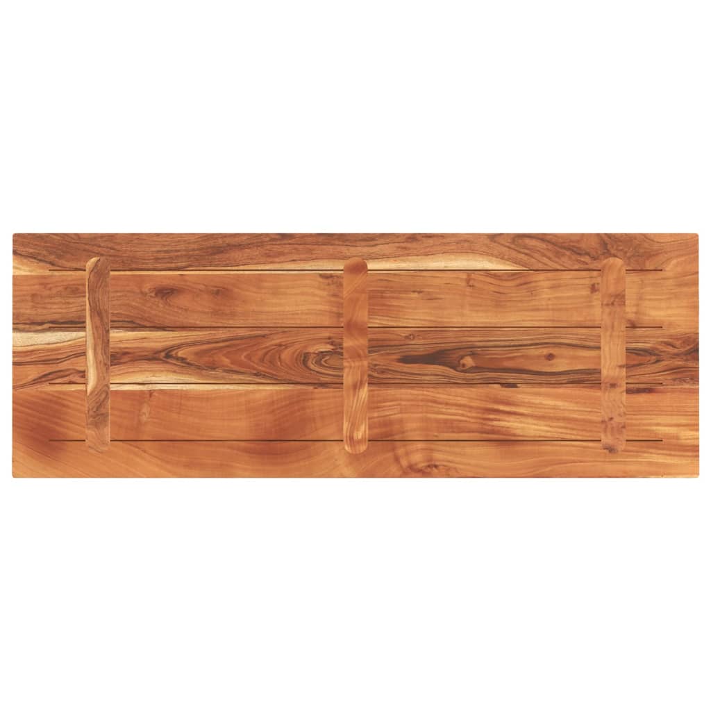 vidaXL Tischplatte 140x60x2,5 cm Rechteckig Massivholz Akazie