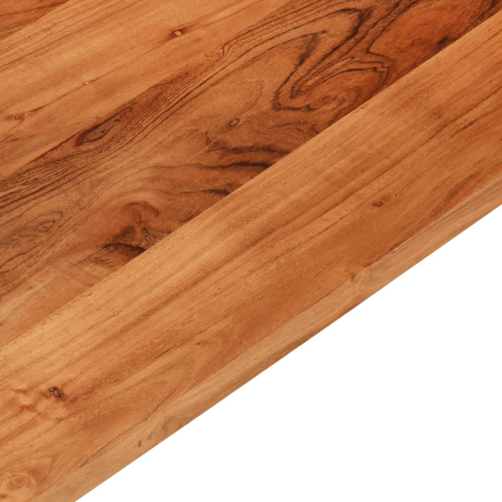 vidaXL Tischplatte 70x70x2,5 cm Quadratisch Massivholz Akazie