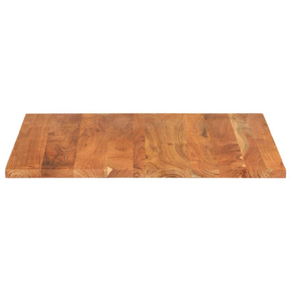vidaXL Tischplatte 80x80x2,5 cm Quadratisch Massivholz Akazie