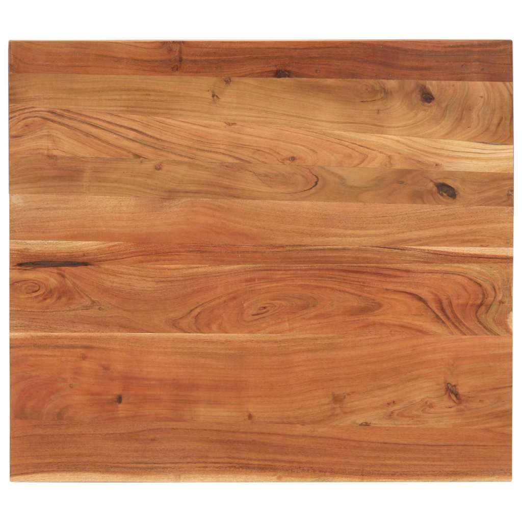 vidaXL Tischplatte 90x80x2,5 cm Rechteckig Massivholz Akazie