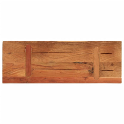 vidaXL Tischplatte 90x20x3,8 cm Rechteckig Massivholz Akazie